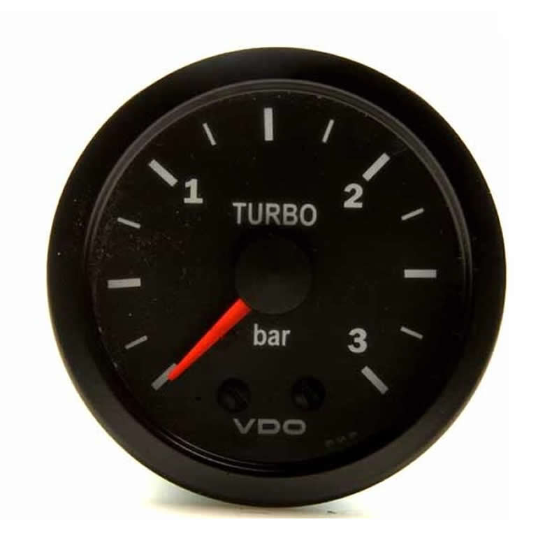 VDO Cockpit Vision Pressure gauge 0 tot 3Bar 52mm